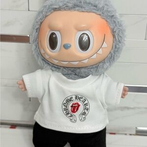 2 pc outfit for Pop marts Labubu doll. New